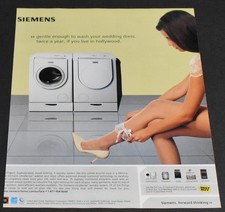2005 Print Ad Fashion Legs Lady Heels Brunette Gorgeous Feminine Smooth Siemens picture