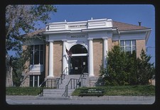 Photo:Carnegie Library, angle 2, Calendar Street, Livingston, Montana picture
