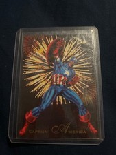 1994 Marvel Universe '94 Flair #16 CAPTAIN AMERICA (PSA GEM MT 10) POP 1 picture