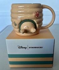 Starbucks Disney Winnie the Pooh Ceramic Beehive Mug 12oz Asia Release 2026 picture