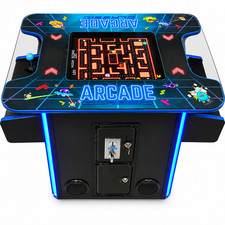 Ultimate Cocktail Arcade with trackball & over 500 games coin op lights speakers picture