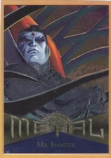 1995 Fleer Marvel Metal Cards (1-138) - You Pick - 5+ Cards NM picture