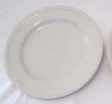 Longaberger American Home Luncheon Plate - Ivory - USA picture