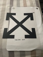 “Arrows” 2019, Off-White, Lithograph on Clear Vinyl, autographed by Virgil Abloh picture