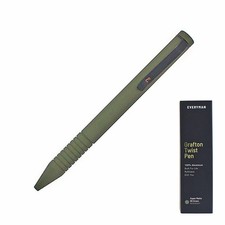 Everyman Grafton Mini Twist Ballpoint Pen, Super Matte, OD Green picture