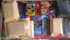 Pokemon Cards Bundle X 60 Cards C/UC, Holos, Rev holo Rares Tin Included picture