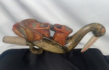 Northwest Coast Artifacts Ideas  Oyster Catcher Ceremonial  Shaman Dance Rattle picture