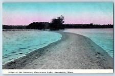 Annandale Minnesota MN Postcard Scene At The Narrows Clearwater Lake c1920s picture