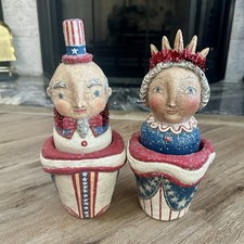 Johanna Parker Bethany Lowe Uncle Sam and Lady Liberty Containers 4th of July picture
