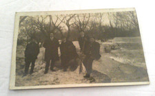 1910 Kansas City MO RPPC Frozen O.K. Creek Railroad Area picture