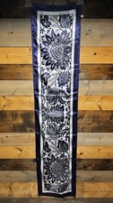 DAR National Society Daughters of the American Revolution Blue Scarf 45x10” picture