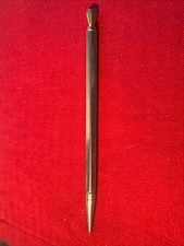 Vintage Stylecraft STIK Brass & Nickel Plated Magnetic Pencil - Hourglass Dialer picture