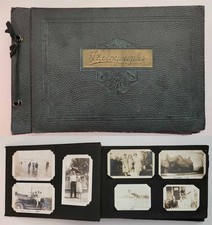 1925 antique PHOTO ALBUM annapolis dc coney island springfield expo west point picture