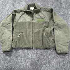 US Military Sage Green CWU-100/P Flyer's Jacket Liner Fleece size medium-reg picture