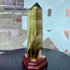 2.83LB Natural Citrine backbone cluster mineral specimen quartz crystal healing picture