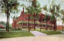 Postcard Utica New York Home for Aged Couples Sunset Ave ca1907-15 picture