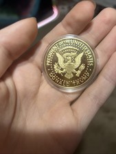Donald Trump 47th President Gold Coin picture