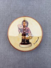 Goebel M.I. Hummel Sunflowers My Love Hum 902 Figurine Tin As Is Boxed Decor picture