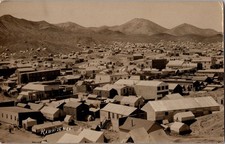 [72F] Postcard RPPC 1908, Birds-Eye View of Rawhide Nevada picture