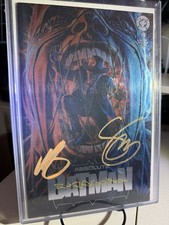 SUPER RARE 3X SIGNED FOIL ABSOLUTE BATMAN #19 ,SNYDER,DRAGOTTA,BROOKS COA MINT picture