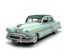 1:87 Pontiac Chieftain Sedan Classic Vintage Sport Model Diecast Metal Car Model picture