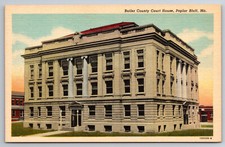 Poplar Bluff, MO, Butler County Court House, Vintage Postcard picture