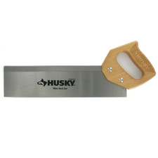 NEW 14 in. Miter Back Saw Cuts Soft Hard Wood Sharp Ground Teeth Cutting Tool picture