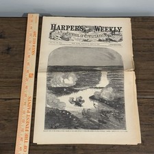 HARPER’S WEEKLY, NEW YORK, May 31, 1862– Vol VI. No. 283 Great Advertisement picture