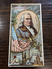 1897 Benjamin Franklin Stollwerck Chocolates Album - 1 RARE picture