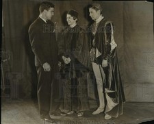 1930 Press Photo Boxer Young Stribling, Mary Ann Wesley, Howell Barwick picture