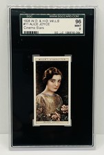 1928 W.D. & H.O. Wills Cinema Stars Set-Break #11 Alice Joyce SGC 9 Mint picture