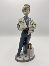 Lladró 5783 Special Delivery Open Box Porcelain Figurine with Original Box Spain picture