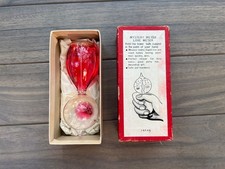 Vintage Mystery Meter Love Meter Hand Boiler Glass Novelty Japan Original Box picture