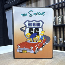 The Simpsons Springfield 66 Style Guide Reference Binder Character Art 1989 picture