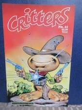 CRITTERS Comic Book No. 21 (February 1988---Fantagraphics Books) picture