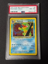 2001 Pokemon Neo Discovery Politoed Holo #8 PSA 8 picture