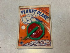 Bell Planet Plane Keychain Puzzle (Very Rare)  -  Made in England 1950's picture