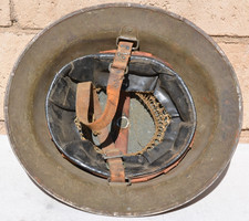 ORIGINAL VERY GOOD COMPLETE CONDITIONS WW1 US ARMY INFANTRY DOUGHBOY HELMET picture