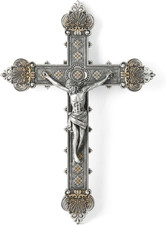 BC Catholic Crucifix Wall Cross 12