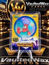 Topps 2025 SpongeBob SquarePants Chrome Susan Boyajian Mary Auto SA-SB picture