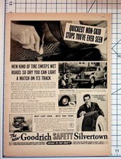1939 Goodrich Safety Silvertown Tire Magazine Ad Jimmie Lynch Daredevil Troupe picture