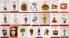 Hallmark  Keepsake Lot of 22 Ornaments  1997 to 2017  See List Photos of Actual picture