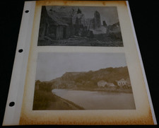 WWI German Photographs (4) - Village of Beauvois-en-Cambrésis, Knocked out Tank picture
