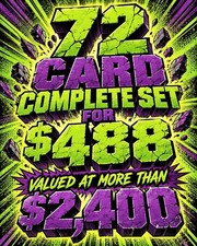 2003 Topps Marvel Incredible Hulk COMPLETE 72 Card Set #1-72 Rare Full Set NM picture