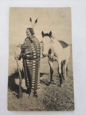 Crow Dog To Ogilvie Minnesota Antique Postcard picture