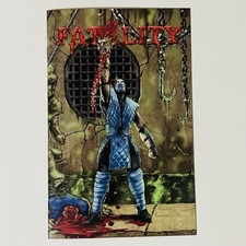 RZP Legends of Gaming Art Book Mortal Kombat Sub-Zero Cover NM picture