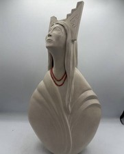 Signed Vintage Native American Women By Isleta Artist Caroline L Carpio picture