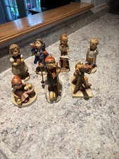 Vintage Goebel Hummel Figurines Lot 7 TMK Bavarian German Children Collectibles picture