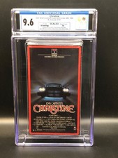 Christine (1983) - 1984 VHS - Graded CGC 9.6 - SEALED Grade A+ Watermarks picture