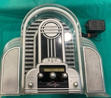 MARILYN NEON RADIO BY CICENA JUKEBOX 1988 AM FM DECO STYLE ADAPTOR  ANTENA RARE picture